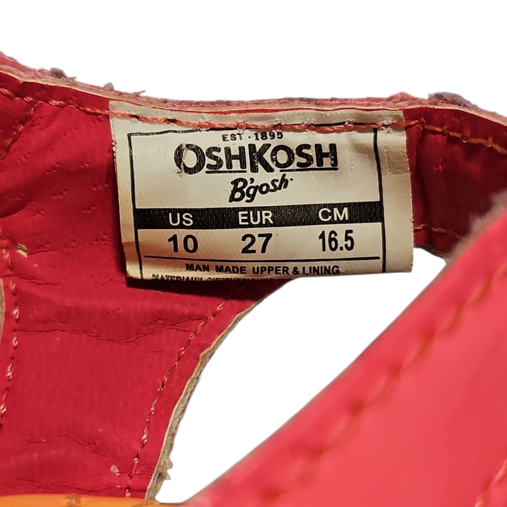 OshKosh B'gosh Pink/Orange Sandals - Picture 7 of 7